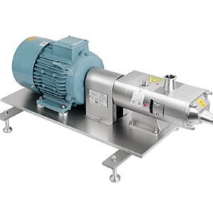 Bomba de parafuso duplo com motor integrado