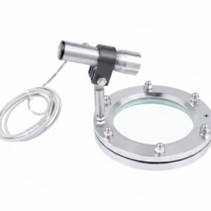 Visor de Fluxo Tipo União com Iluminação Recarregável e Raspador – Série PX-USG-RL