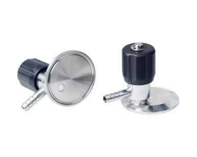 No-retention-sampling-valve